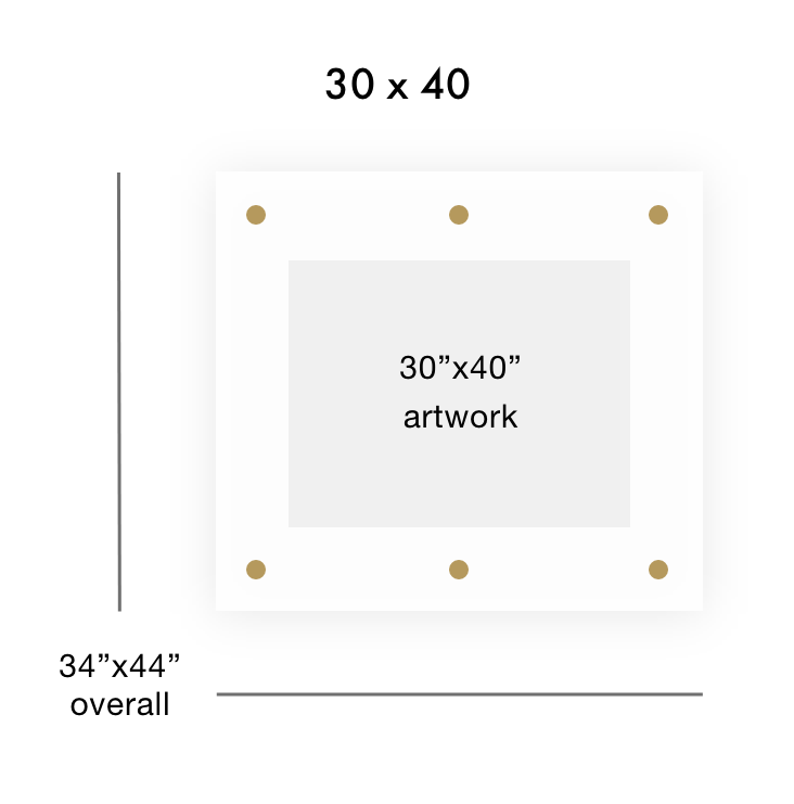 30x40 ACRYLIC FRAME – Highland Hardware