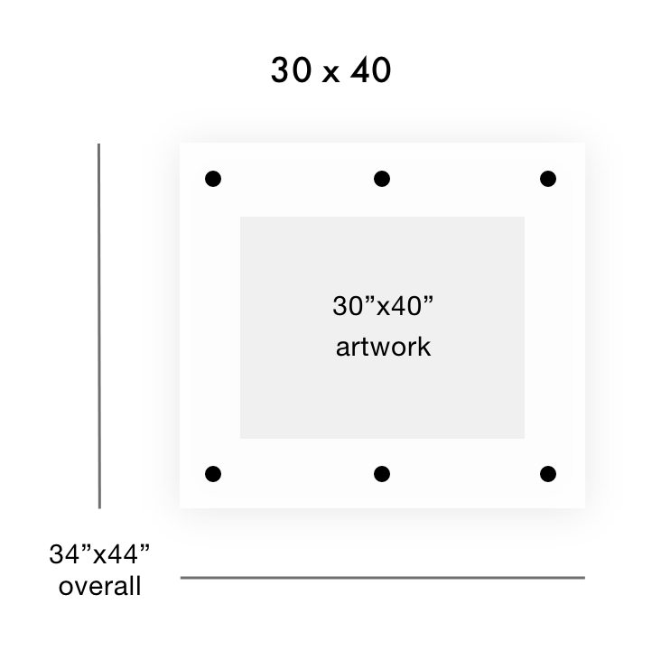 30x40 ACRYLIC FRAME – Highland Hardware